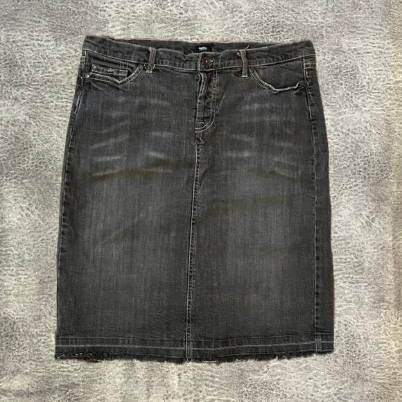 Mossimo Dresses & Skirts - Y2k mossimo midi denim skirt